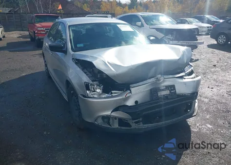 2013 Volkswagen Jetta 2.0L S из США, поврежденный, VIN 3VW2K7AJ3DM362746